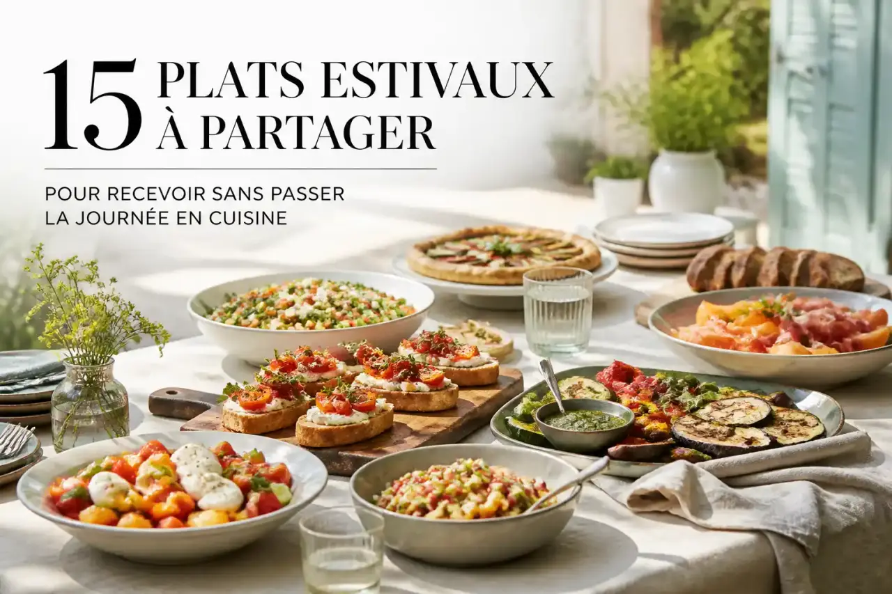 15 plats estivaux à partager pour recevoir sans passer la journée en cuisine