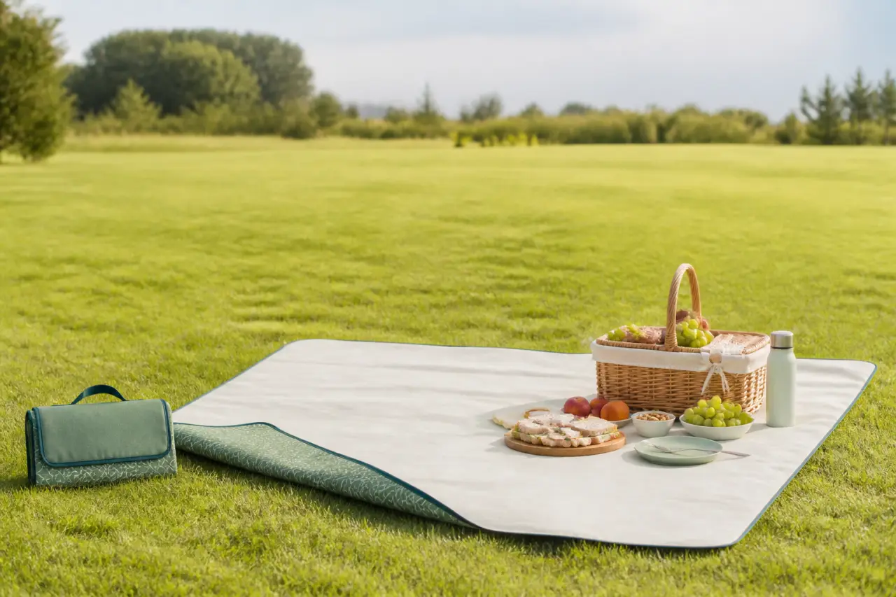 Revers imperméable, bon format et transport facile : comment choisir une nappe pour pique-nique ?