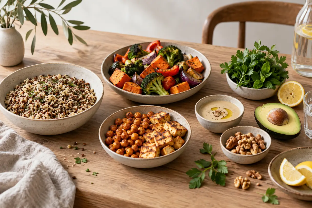 5 repères pour composer des repas végétariens complets, rapides et gourmands