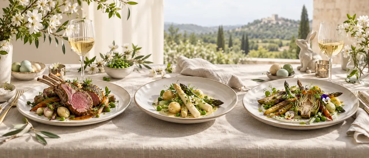 Un repas de Pâques réussi, trois menus de l’agneau au végétal