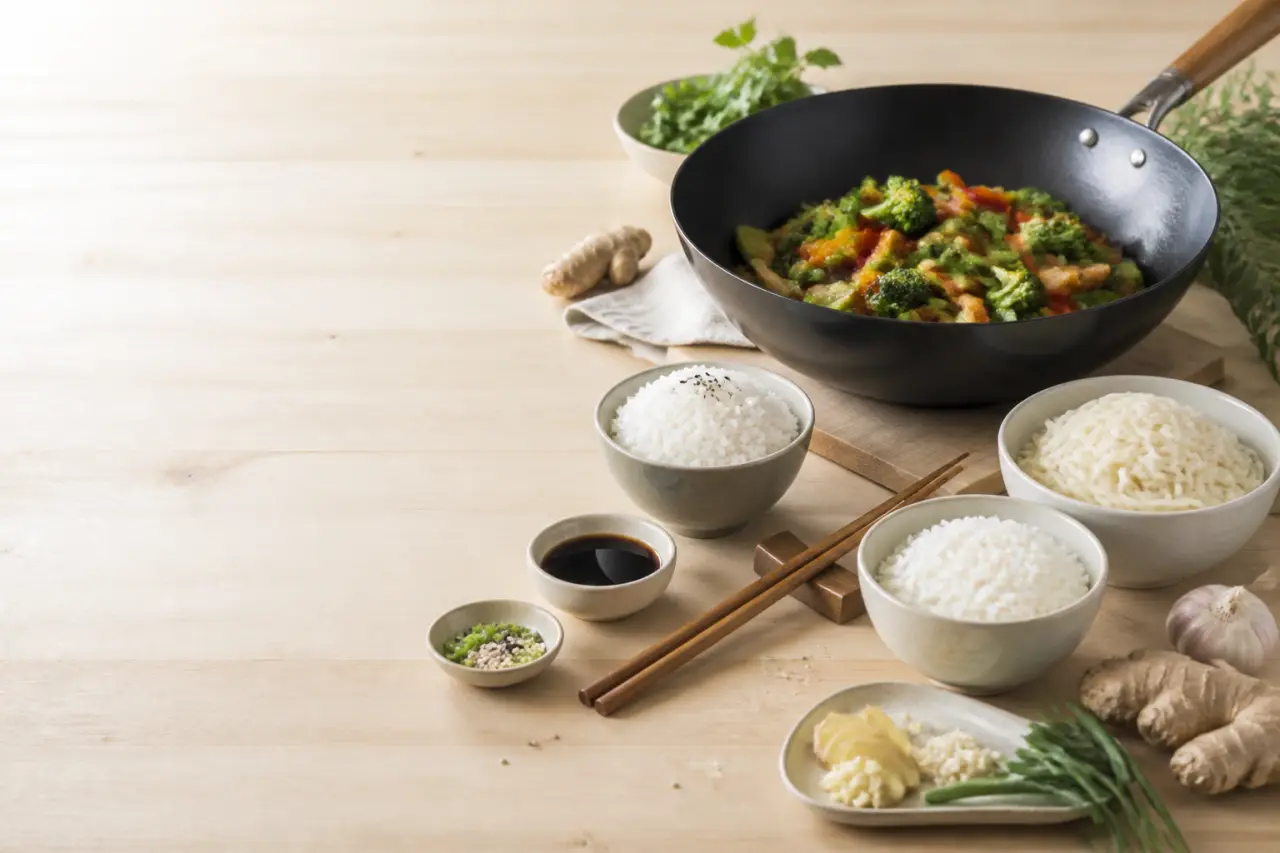 Recettes asiatiques faciles : wok, riz et nouilles, quelles bases choisir pour bien commencer ?
