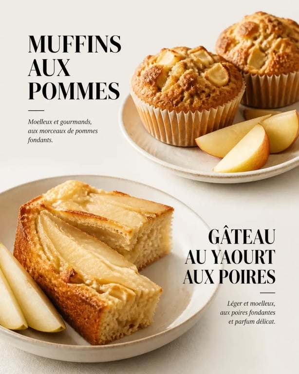 Recettes gourmandes et faciles : desserts maison moelleux et rapides