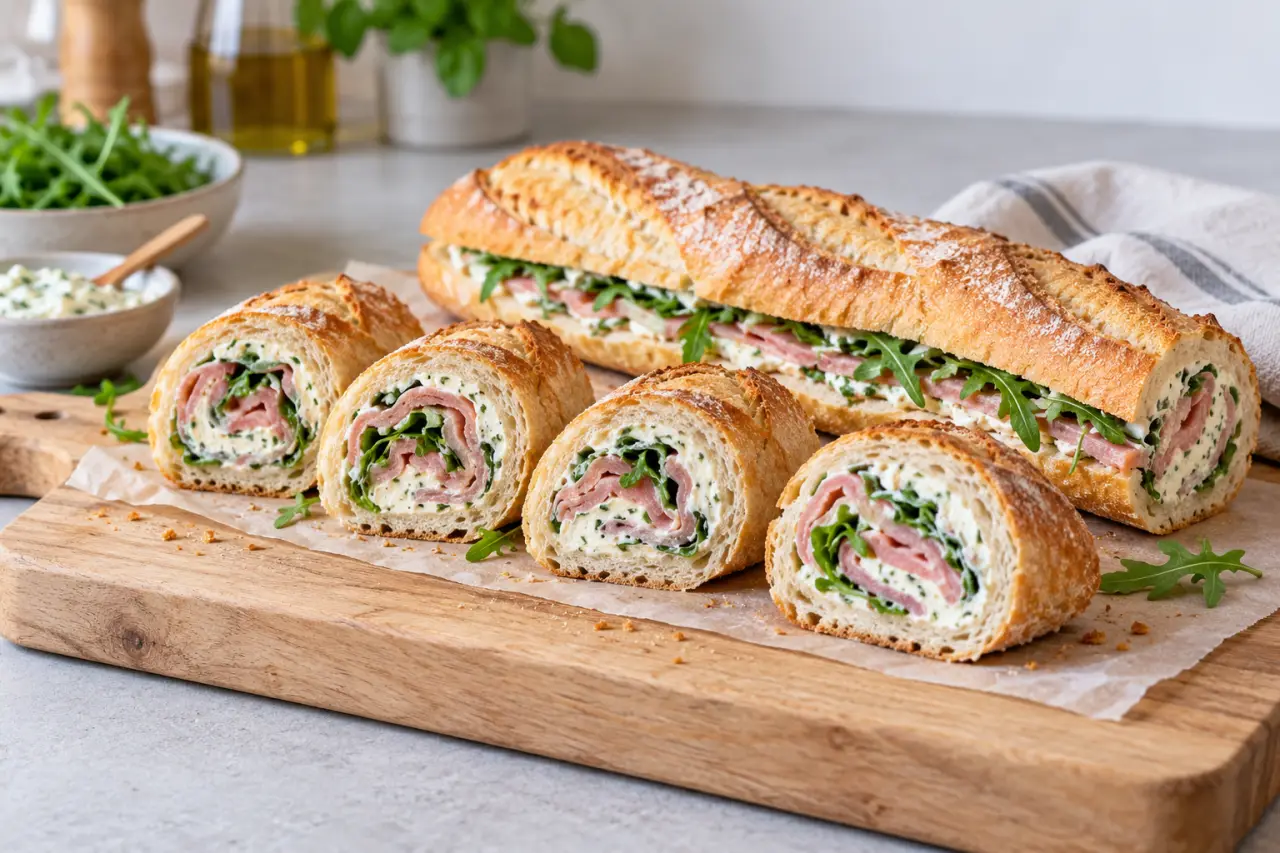 Baguette fourrée : 12 h au frais pour des tranches qui se tiennent