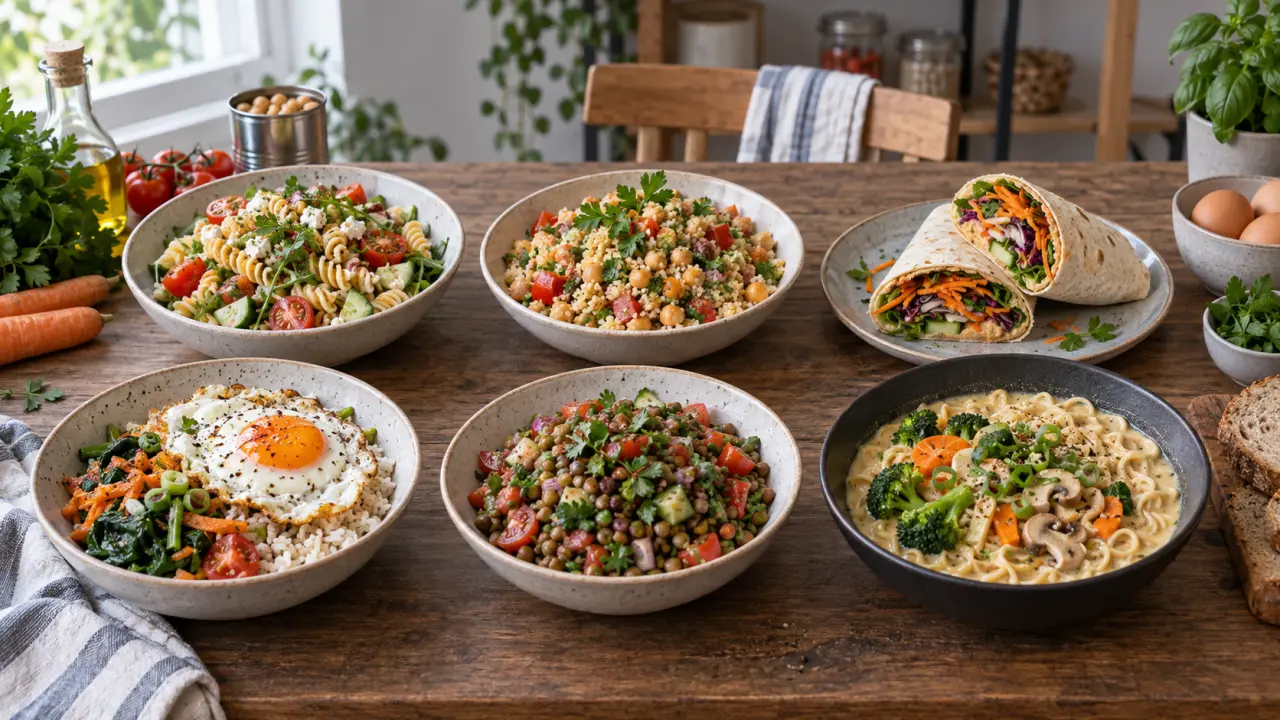 6 repas étudiants sans four pour varier les menus à petit budget