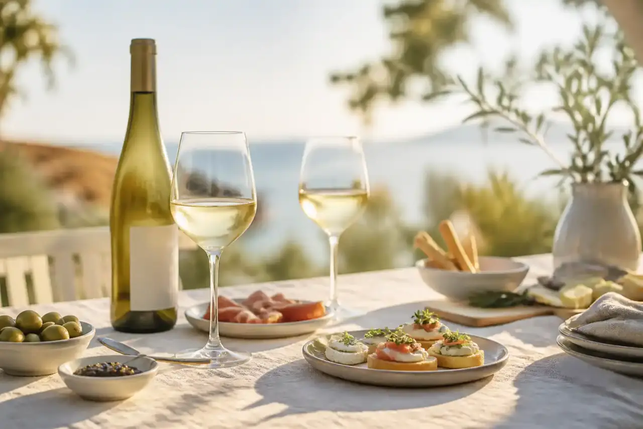 Vin blanc apéro : ouvrir l'appétit sans alourdir le repas qui suit